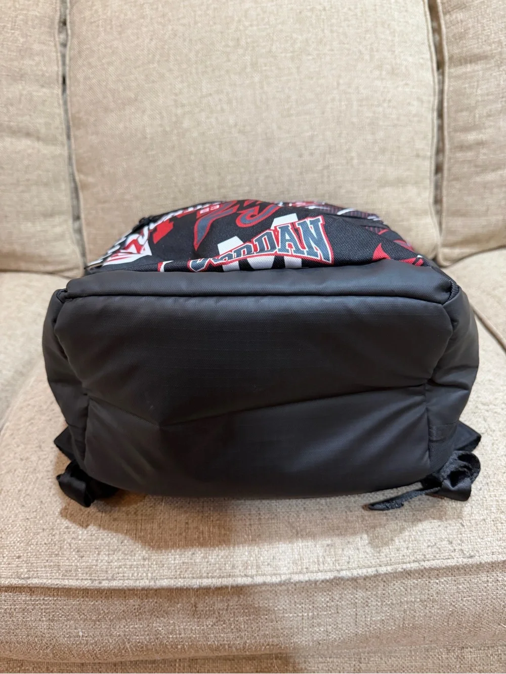 New Nike x Air Jordan Patrol Backpack Red Black Large